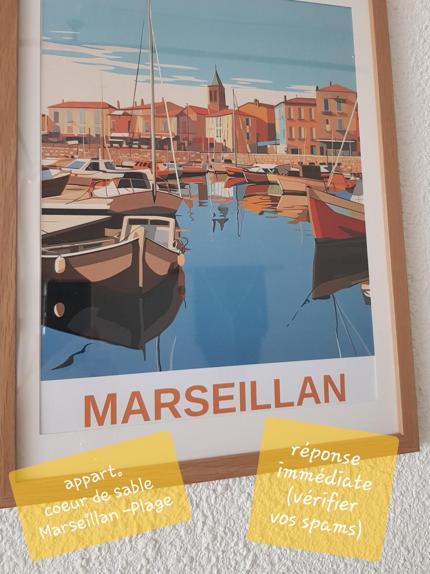 Marseillan-Plage Appartement Coeur De Sable מראה חיצוני תמונה